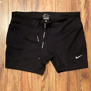 New Nike Dri-Fit Pro Running Spandex Shorts 3" Black